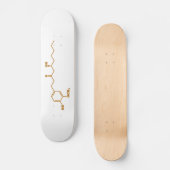 Ginger Gingerol Molecule Chemical Formule Skateboard (Voorkant)