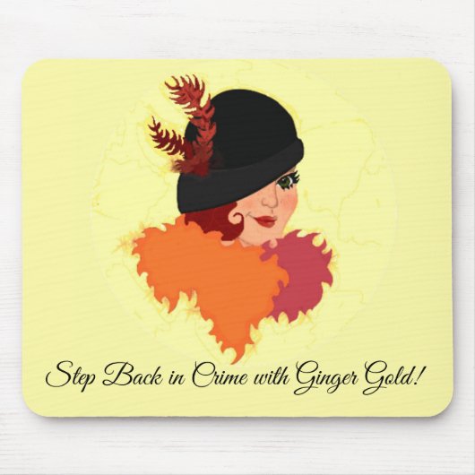 Ginger Gold Mousepad Muismat (Voorkant)