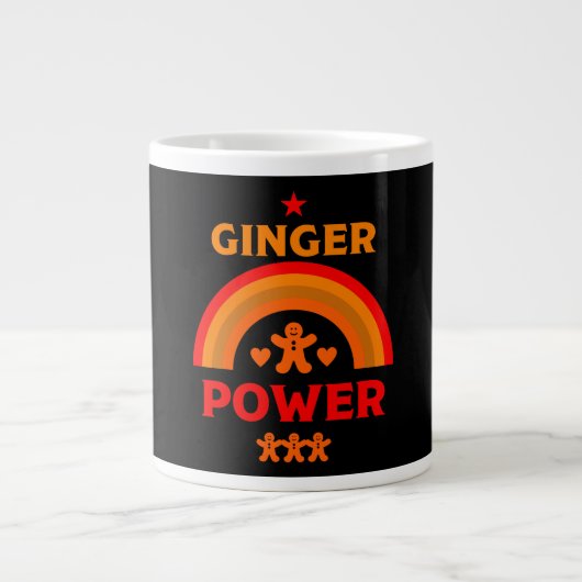 Ginger Hair Pride Extra Grote Beker (Voorkant)