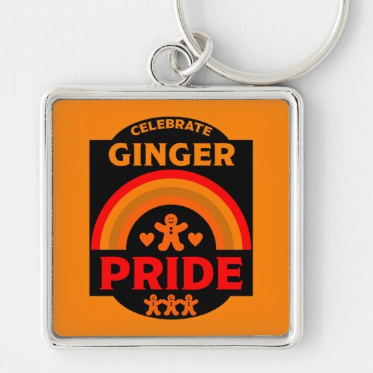 Ginger Haired Pride Sleutelhanger (Voorkant)