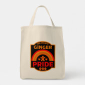 Ginger Haired Pride Tote Bag (Achterkant)