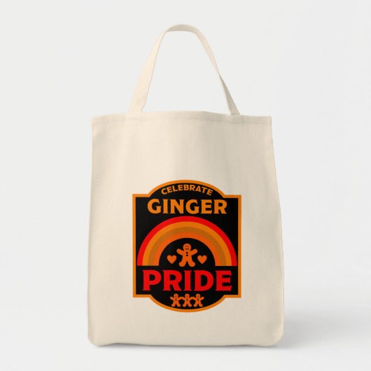 Ginger Haired Pride Tote Bag (Voorkant)
