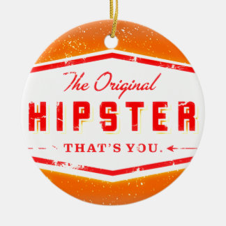 GINGER HIPSTER STYLE KERAMISCH ORNAMENT