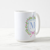 Ginger Jar & Christmas Berries Monogram Koffiemok (Voorkant rechts)