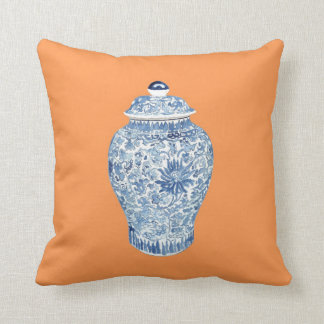 GINGER JAR OP TANGERINE KUSSEN