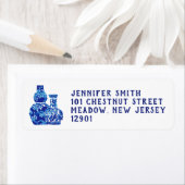 Ginger Jar retour adreslabels Etiket (Insitu)