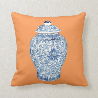 GINGER JAR SUR TANGERINE COUSSIN
