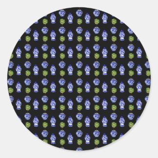 Ginger Jars en Topiary Tree Envelope Seals Ronde Sticker