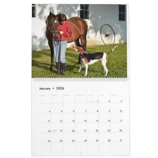 Ginger Kalender (Jan 2026)