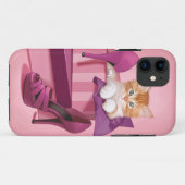 Ginger kitten in schoenendoos Case-Mate iPhone case (Achterkant (horizontaal))