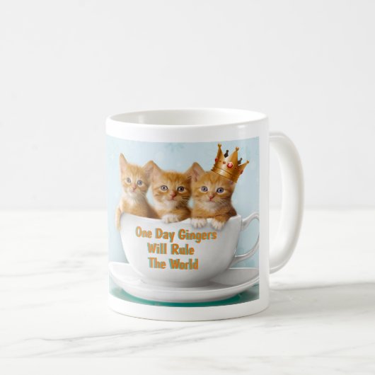 Ginger Kitten Mug (Devant droit)