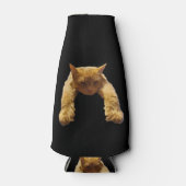 Ginger Lazy Cat, fles koeler (Voorkant)