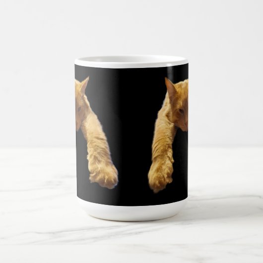 Ginger Lazy Chat, Mug Magique Morphée (Centre)