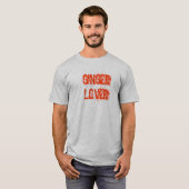 Ginger Lover T-shirt (Voorkant volledig)