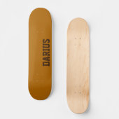 Ginger Moderne Naam | Klassiek Trendy Skateboard (Voorkant)