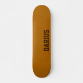 Ginger Moderne Naam | Klassiek Trendy Skateboard (Voorkant)