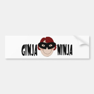Ginger Ninja Bumpersticker