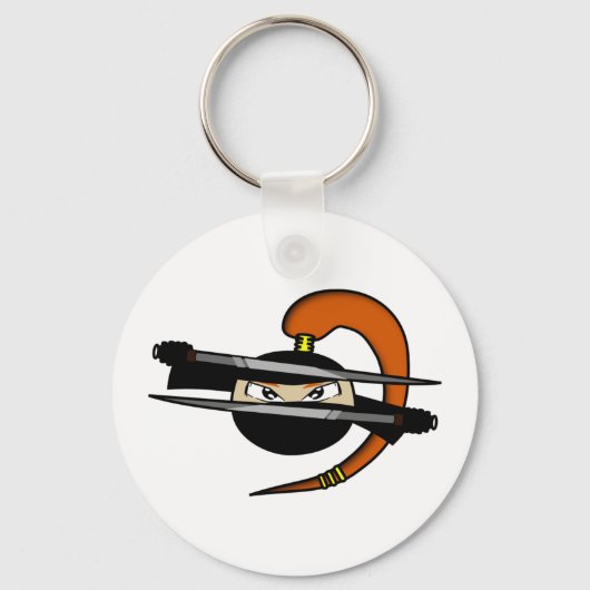 Ginger Ninja Figuur 1 Sleutelhanger (Voorkant)