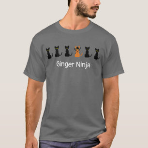 Ginger Ninja Fun Tee Shirt. T-shirt