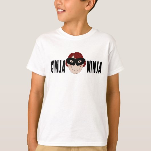 Ginger Ninja T-shirt (Voorkant)