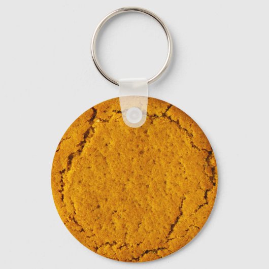 Ginger Nut Biscuit Key Ring Sleutelhanger (Voorkant)