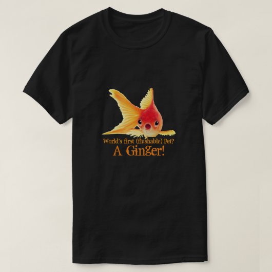 Ginger Pet Fish T-Shirt (Design voorkant)