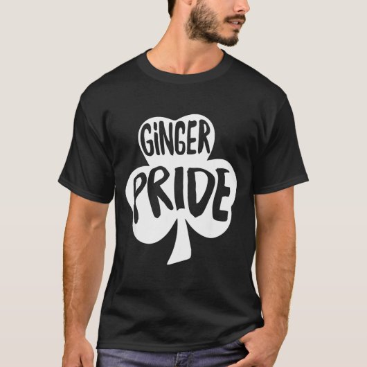 Ginger Pride Funny St Patricks Day Shirt Irish (Voorkant)