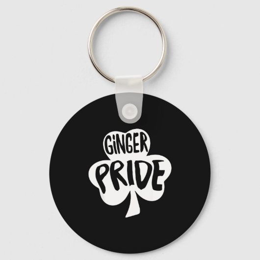 Ginger Pride Funny St Patricks Day Shirt Irish  Sleutelhanger (Voorkant)