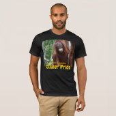 Ginger Pride Orangutan Wildlife Style T-shirt (Voorkant volledig)