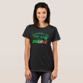 Ginger Redhead Irish Drinking St Patricks Day Dri T-shirt (Voorkant volledig)