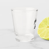 Ginger Shot Typografie Glas (Links)