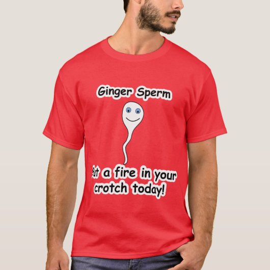 Ginger Sperm T-shirt (Voorkant)