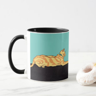 Ginger Striped Cat Mok