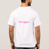Ginger T-shirt (Achterkant)
