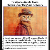 Ginger Tabby Cat, Extra Achtergrond DV7R Decoupage Tissuepapier