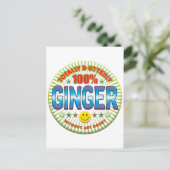 Ginger totaal briefkaart (Staand voorkant)