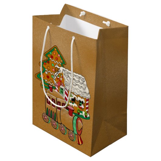 Ginger Town Medium Cadeauzakje (Voorkant Gekanteld)