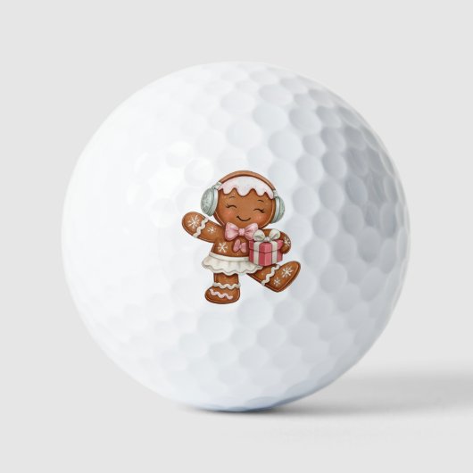 Ginger Tunes!  Gingerbread Golfballen (Voorkant)