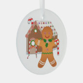 Ginger Wars Glas Ornament (Voorkant Rechts)