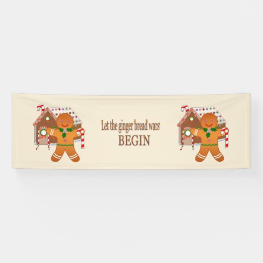 Ginger Wars Spandoek (Horizontaal)