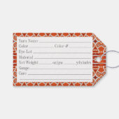 GINGERBREAD 3.5"x2" Étiquettes de fils (Devant (Horizontal))