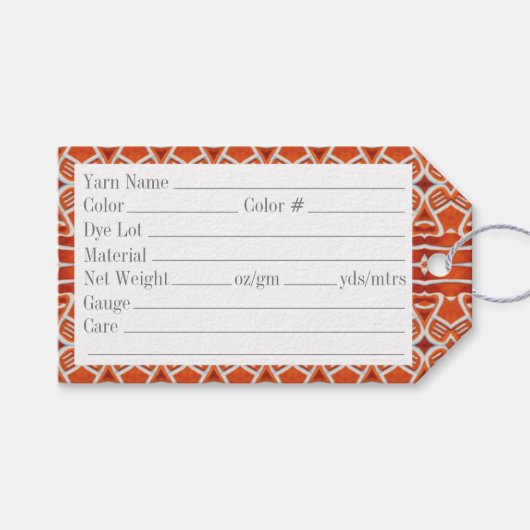 GINGERBREAD 3.5"x2" Étiquettes de fils (Devant (Horizontal))