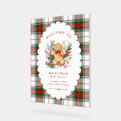 Gingerbread Baby Shower Welcome (Angle)