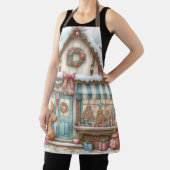 Gingerbread Bakery House Cutting Board Schort (Insitu)