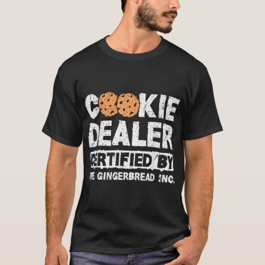 Gingerbread Bakery Kerstkoekje T-shirt (Voorkant)
