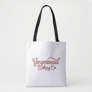 Gingerbread Baking Co Kerstmis Draagtas