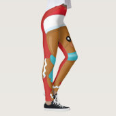 Gingerbread Boy Cookie Leggings (Rechts)