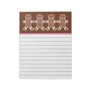 Gingerbread Boy Notitieblok