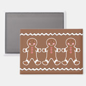 Gingerbread Boys Magnet (Recto/Verso)