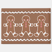 Gingerbread Boys Magnet Magneet (Voorkant)